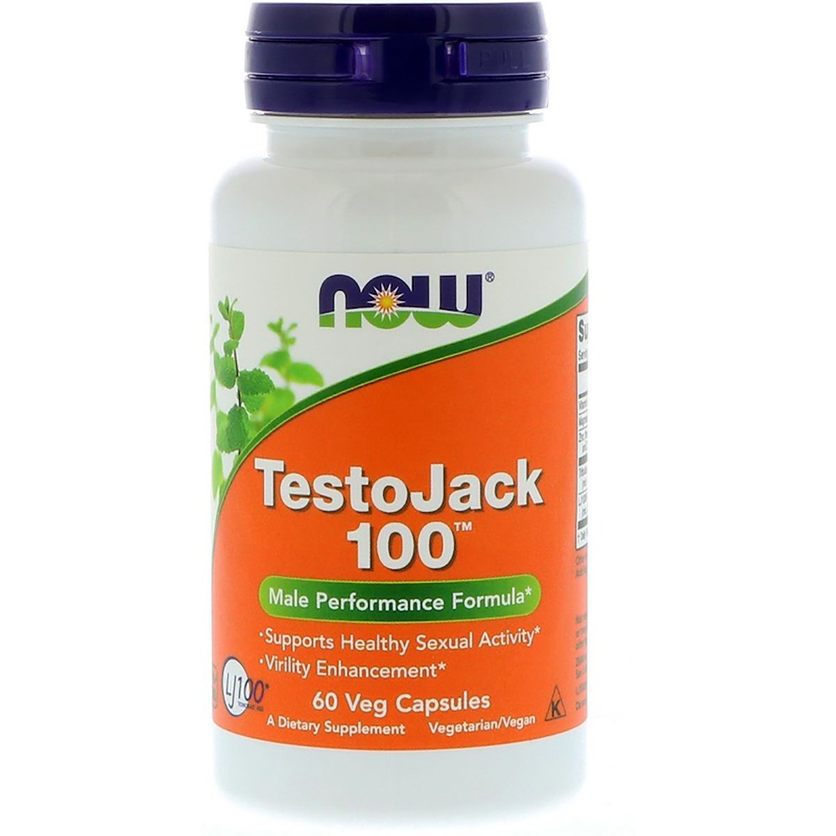 Репродуктивне здоров'я чоловіків Now TestoJack 100 60 капсул - фото 1