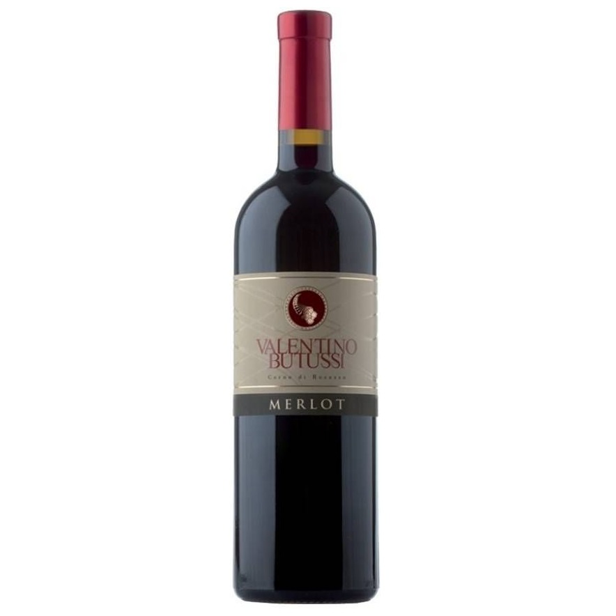 Вино Valentino Butussi Merlot, червоне, сухе, 0,75 л (R1726) - фото 1