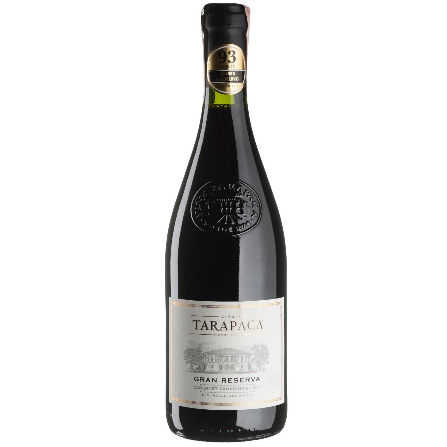 Вино Tarapaca Cabernet Sauvignon Gran Reserva, червоне, сухе, 13,5%, 0,75 л (21436) - фото 1