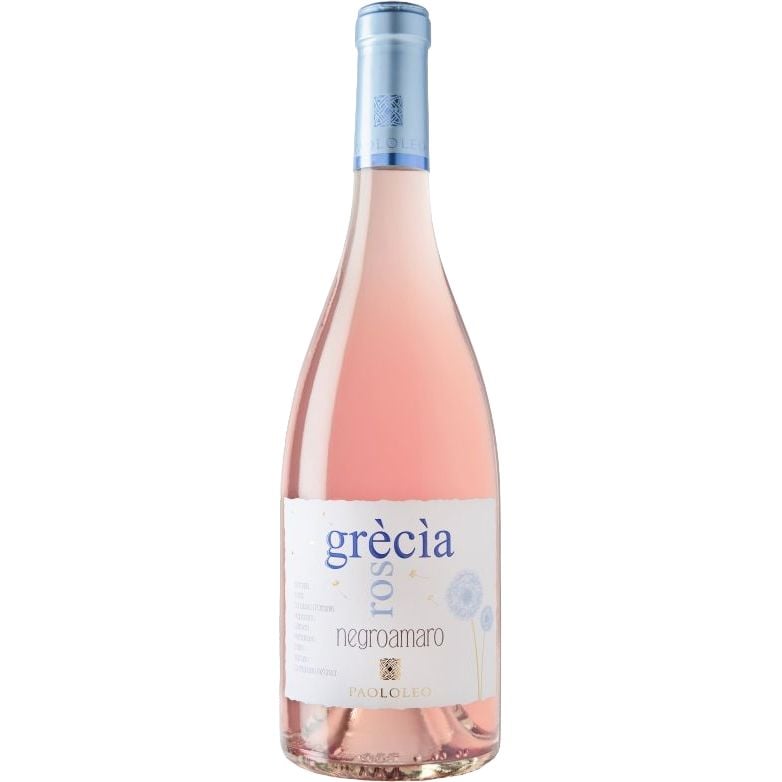 Вино Paololeo Grecia Rose di Negroamaro розовое сухое 0.75 л - фото 1