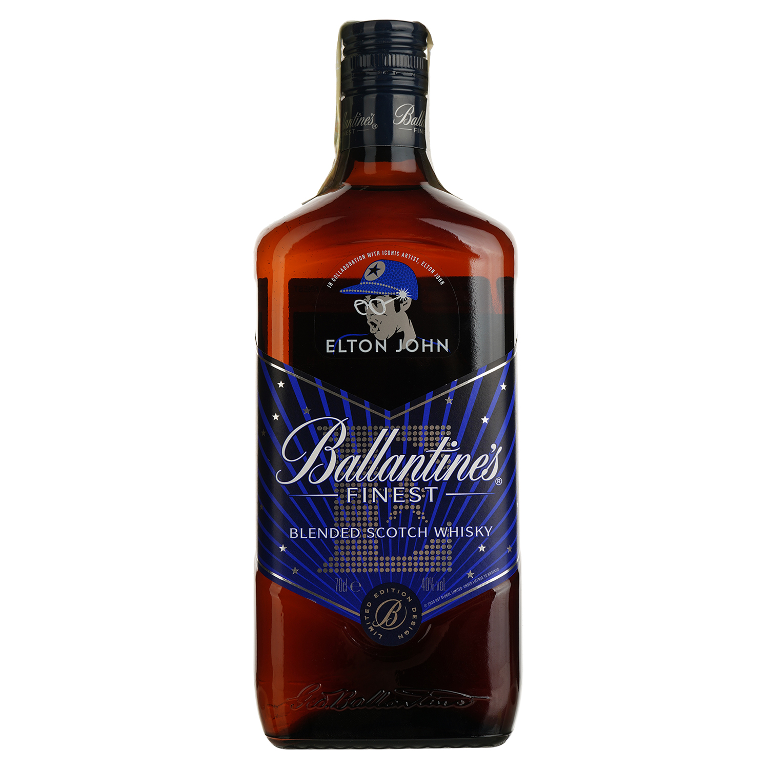 Виски Ballantine's Finest Elton John 40% 0.7л купить в Киеве