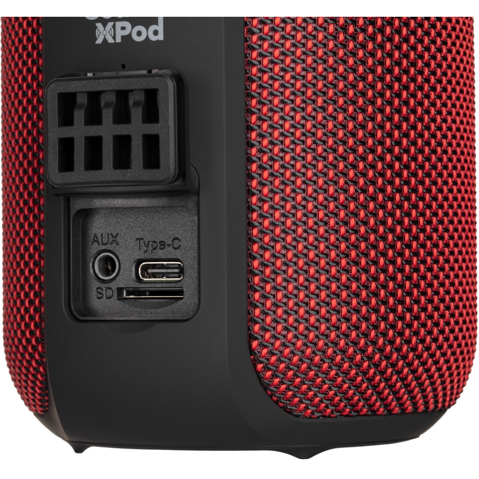 Портативна колонка 2E SoundXPod Bluetooth TWS Waterproof Red - фото 4