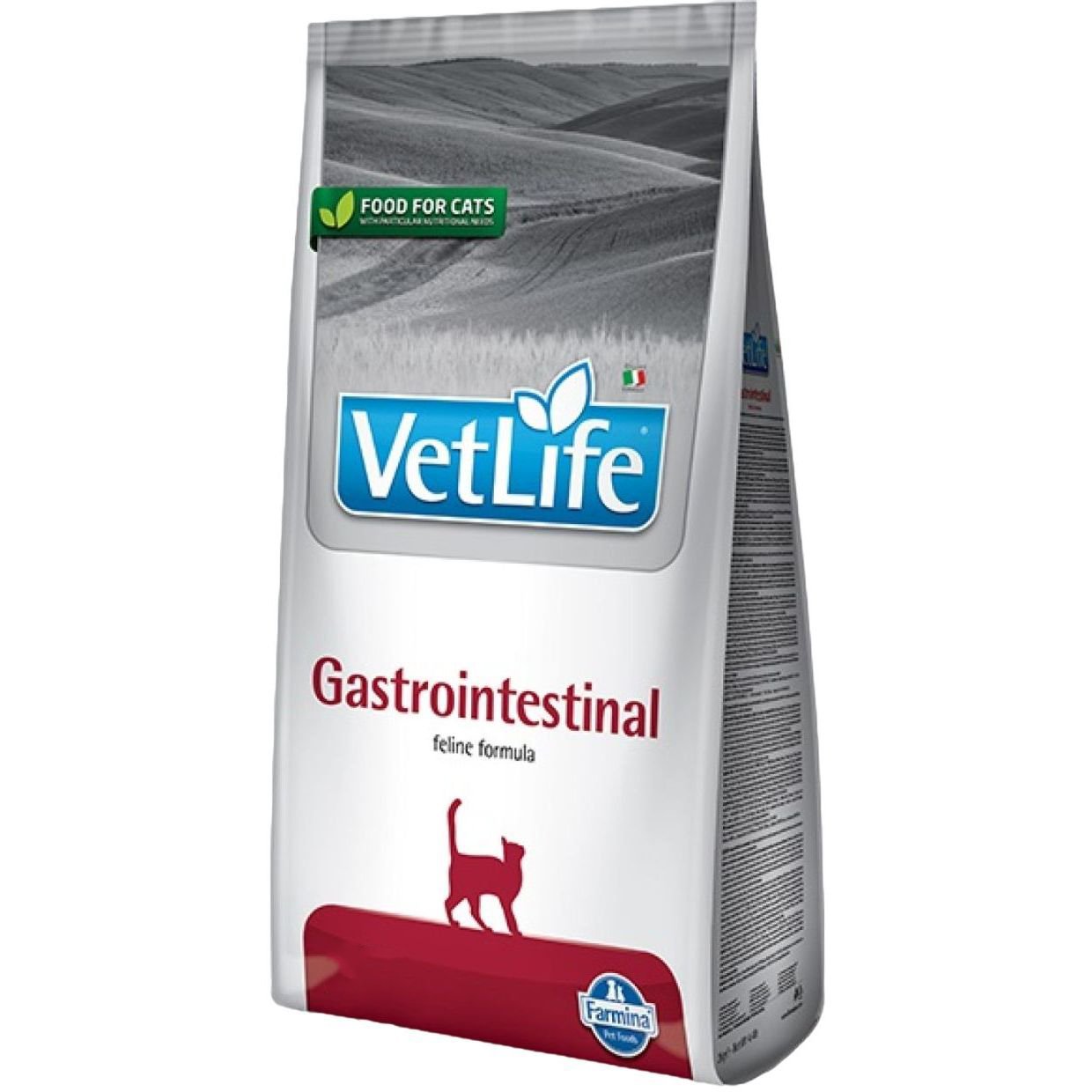 Сухой лечебный корм для кошек Farmina Vet Life Gastrointestinal, при заболевании ЖКТ, 400 г - фото 1