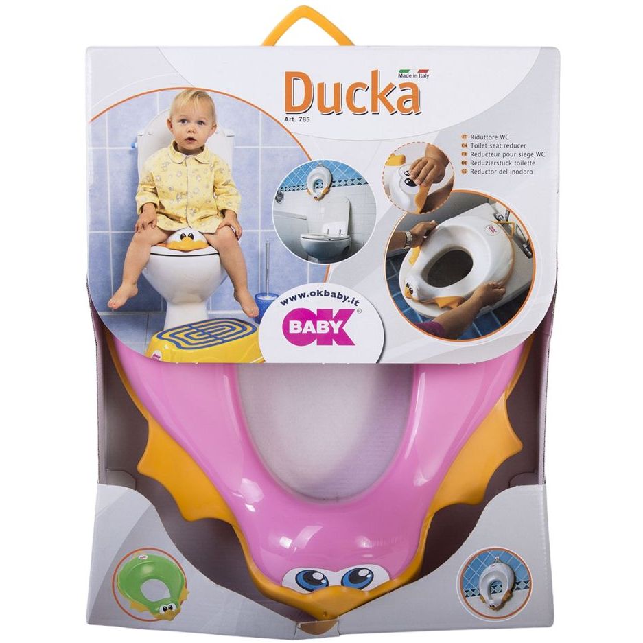 Накладка на унитаз OK Baby Ducka, розовый (37856630) - фото 4