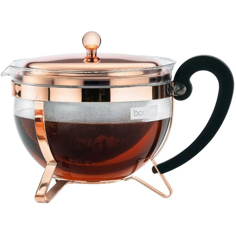 Заварочный чайник Bodum Chambord с крышкой 1.3 л (11656-18) - фото 1