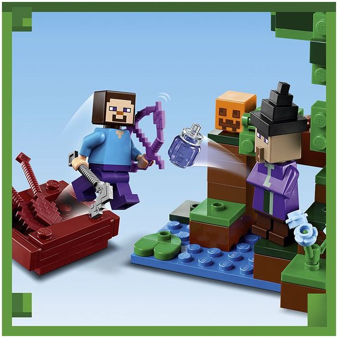 Конструктор LEGO Minecraft Тыквенная ферма , 257 деталей (21248) - фото 4