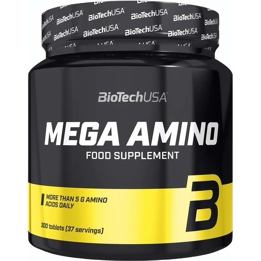 Амінокислота BioTech Mega Amino 300 таблеток - фото 1