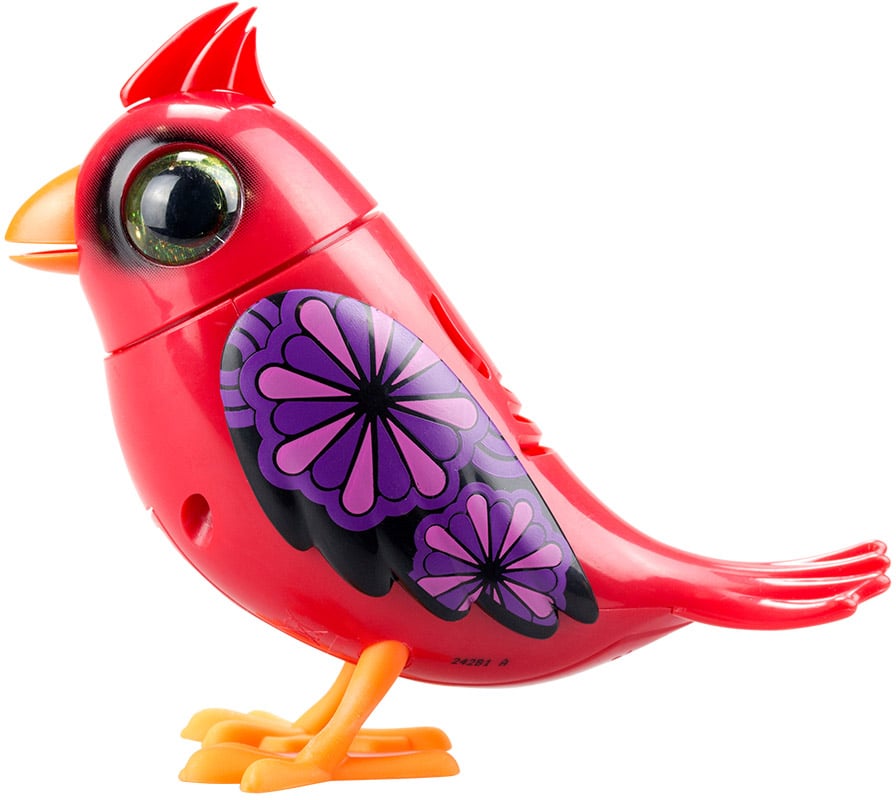 Интерактивная птичка DigiBirds Красный Кардинал (88603) - фото 4