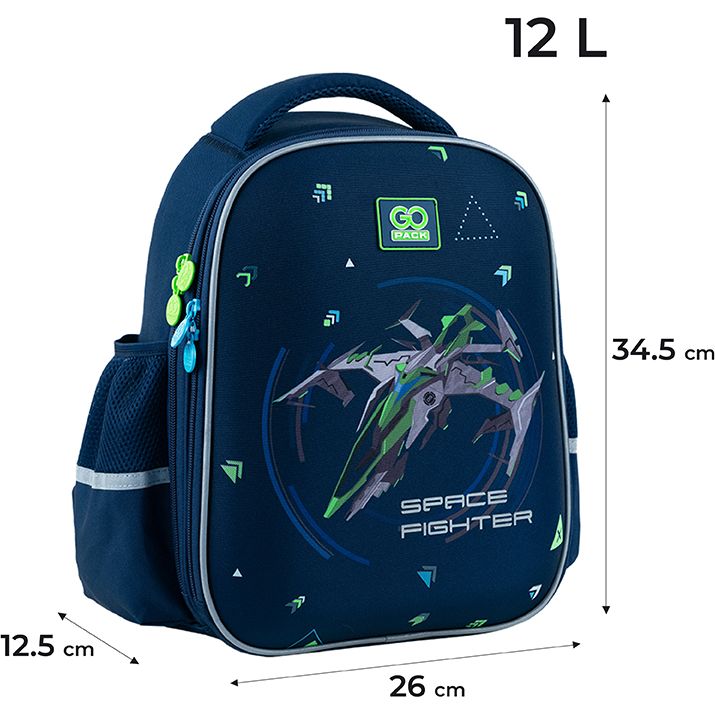 Рюкзак GoPack Education напівкаркасний GO24-165S-4 In Space - фото 4
