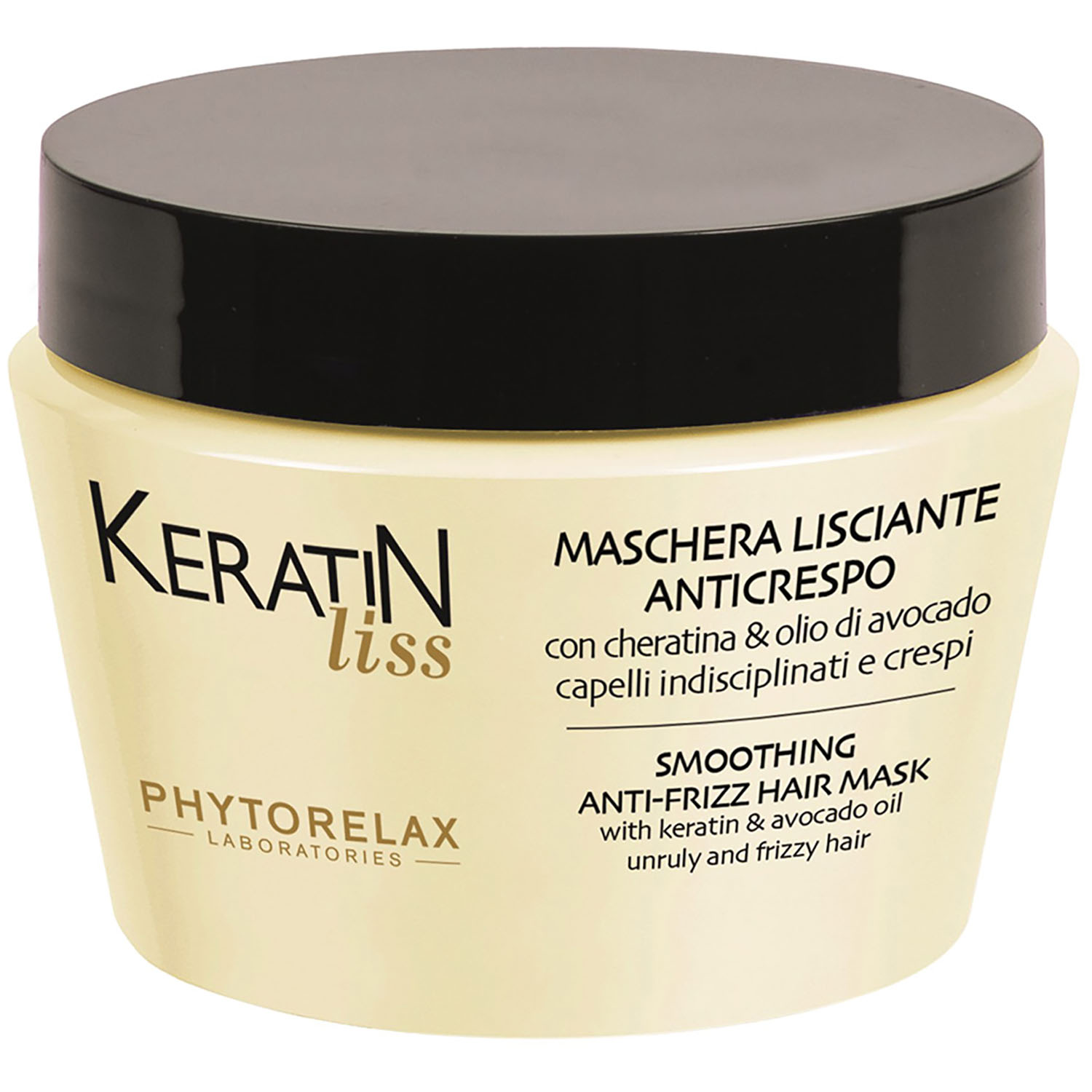 Маска Phytorelax Laboratories Keratin Liss Smoothing Anti-Frizz Hair Mask для разглаживания волос 250 мл - фото 1