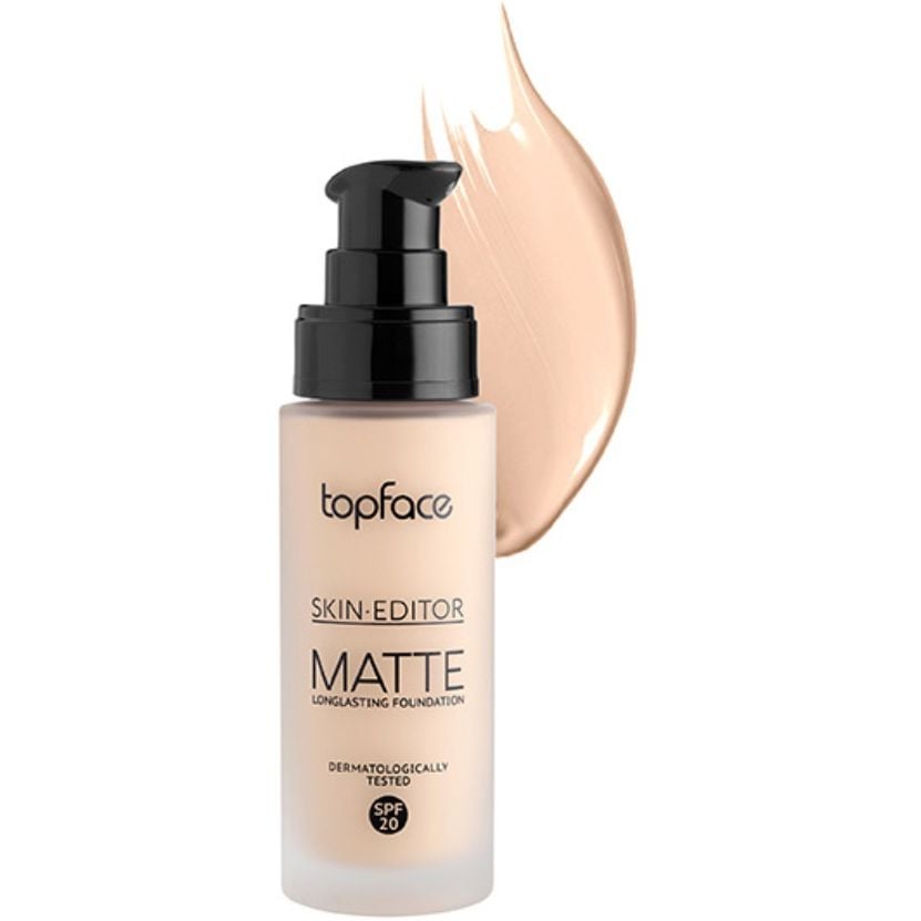 Тональная основа TopFace Skin Editor Matte Longlasting Foundation PT465 тон 003, 32 мл - фото 2