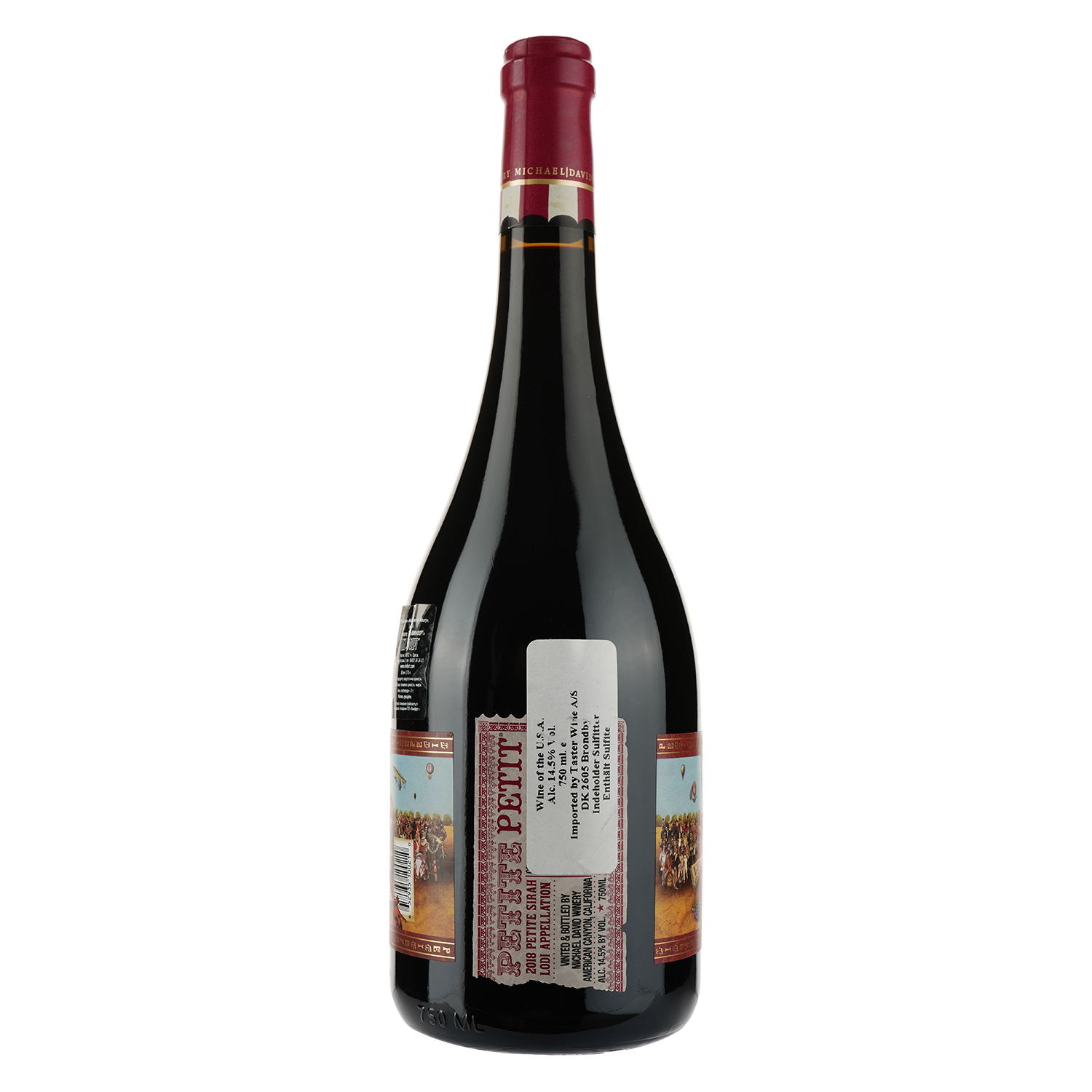 Вино Michael David Petite Petit, червоне, сухе, 14,5%, 0,75 л - фото 2