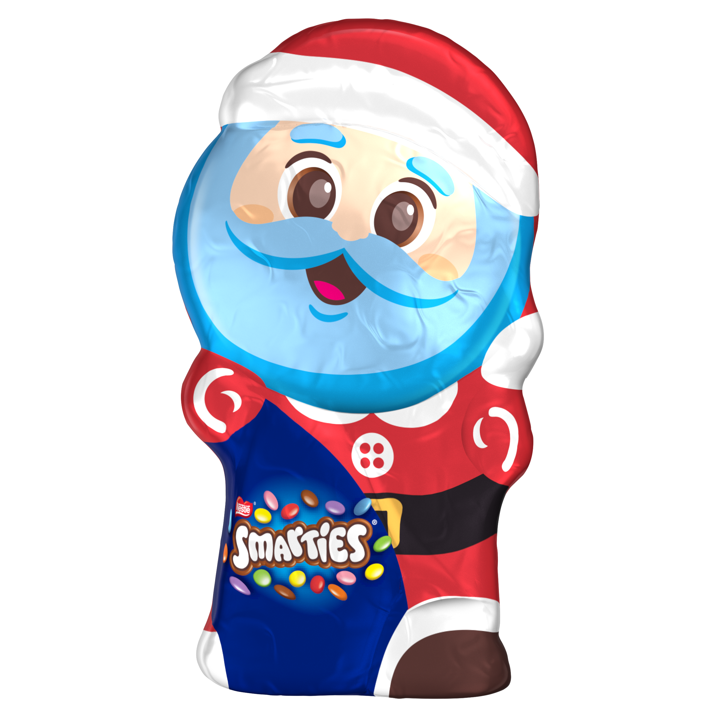 Шоколадна фігурка Smarties Санта, з кольоровим дражем всередині, в асортименті 85 г - фото 5