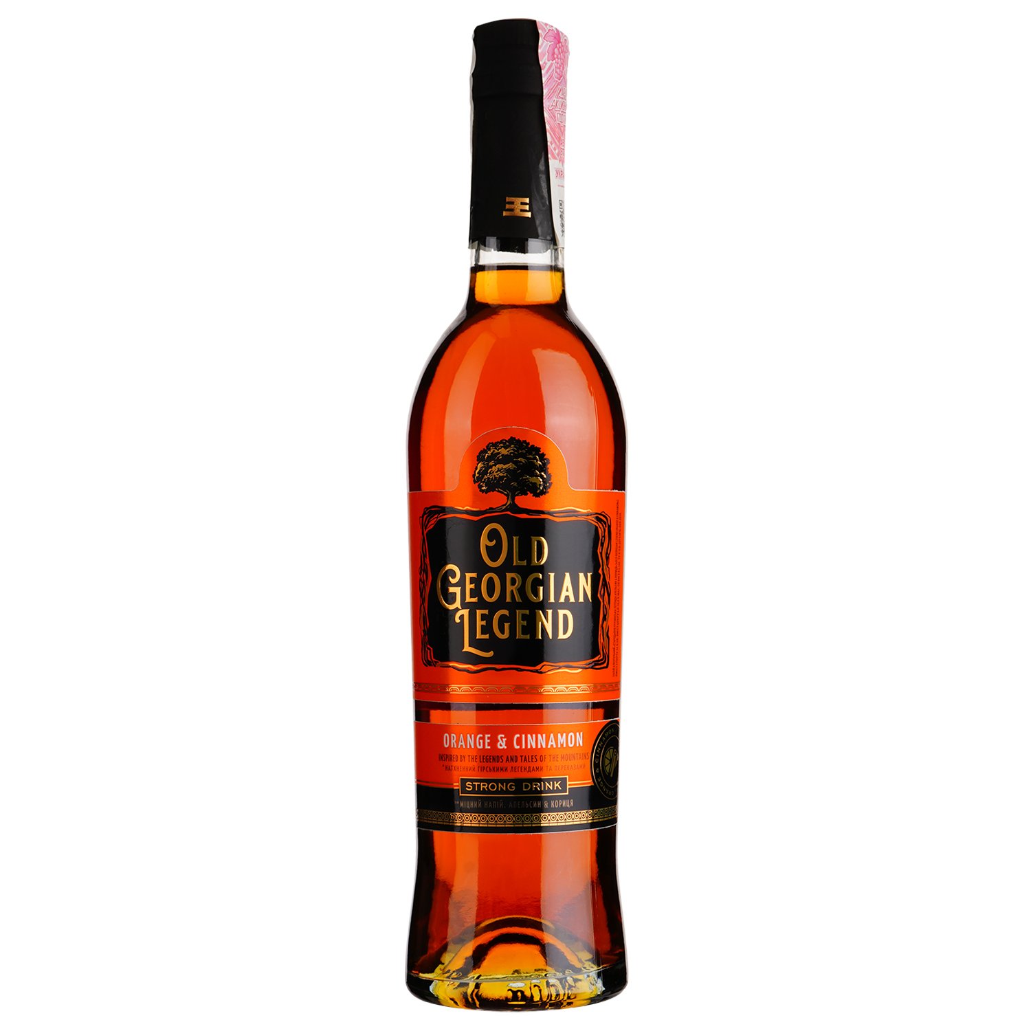 Напиток алкогольный Old Georgian Legend Orange&Cinnamon, 36%, 0,5 л (918748) - фото 1
