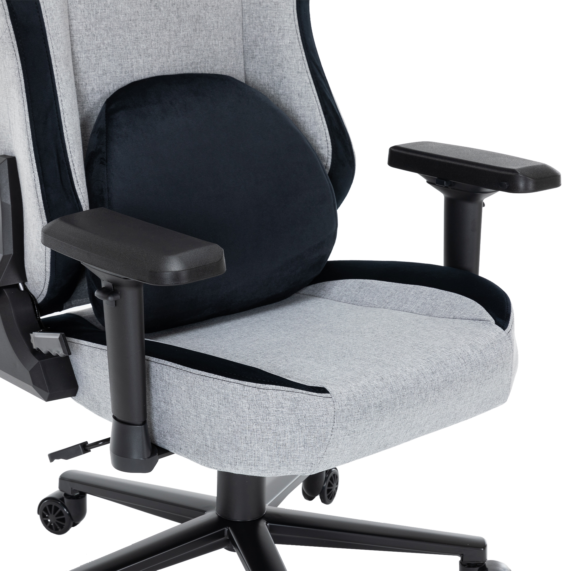 Игровое кресло GamePro Linen fabric Light grey (GC715LG) - фото 7