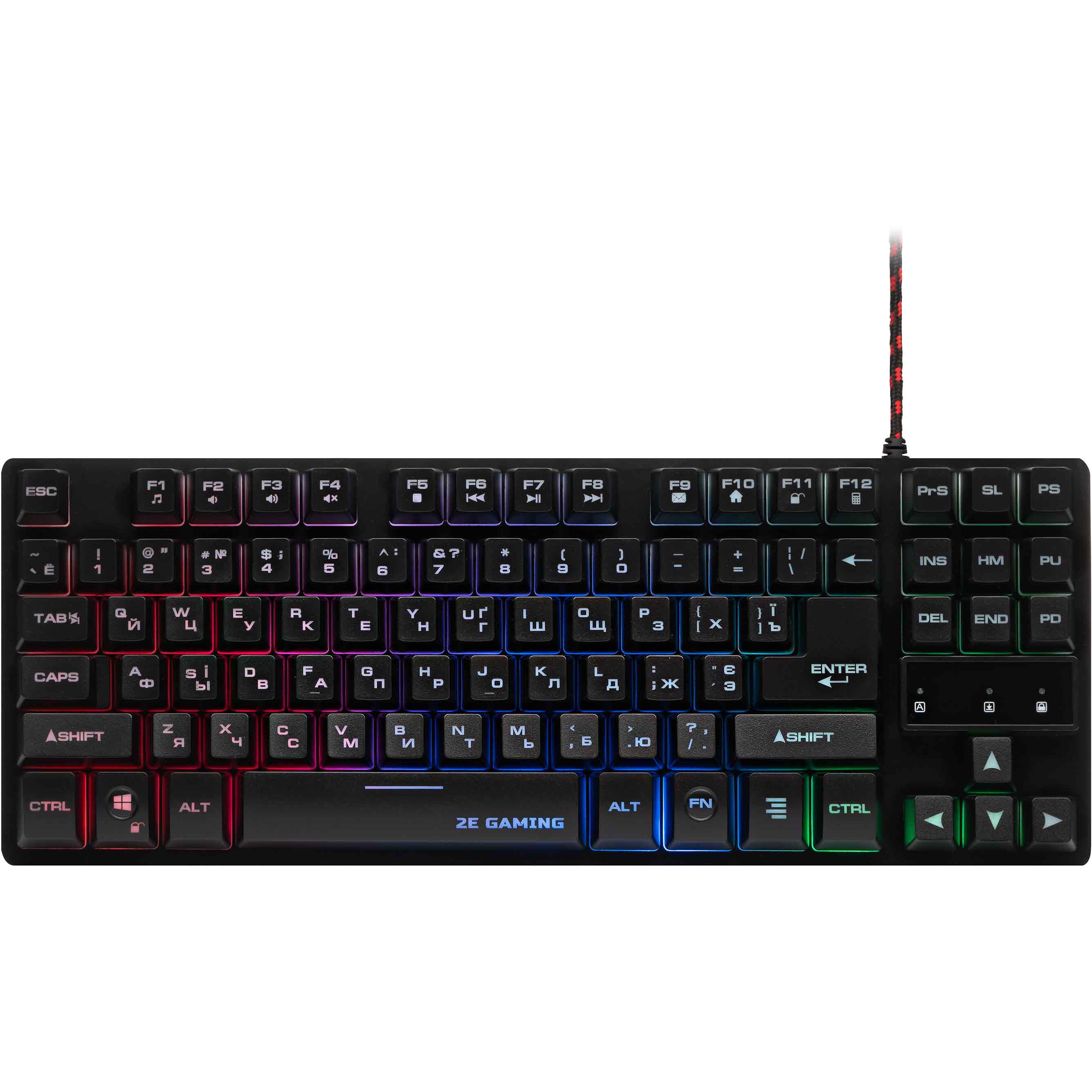 Клавиатура игровая 2E Gaming KG290 с подсветкой black (2E-KG290UB) - фото 1