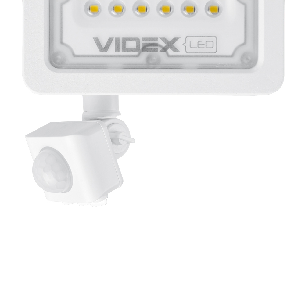 Прожектор Videx LED F2e 20W 5000K з датчиком руху та освітленості (VL-F2e205W-S) - фото 5