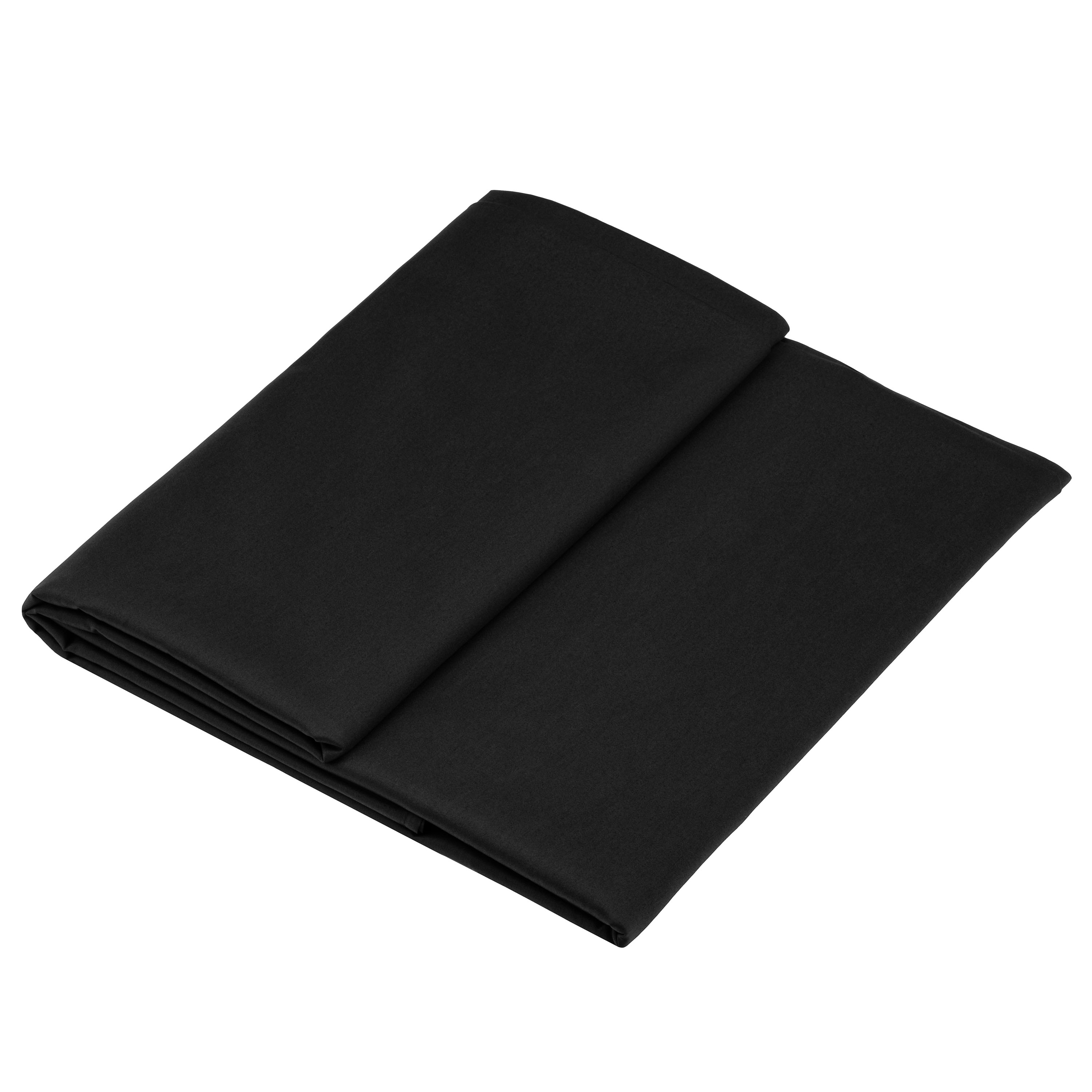 Комплект постельного белья Ardesto Mix&Match Premium сатин двуспальный евро черный (ART2022SL) - фото 4