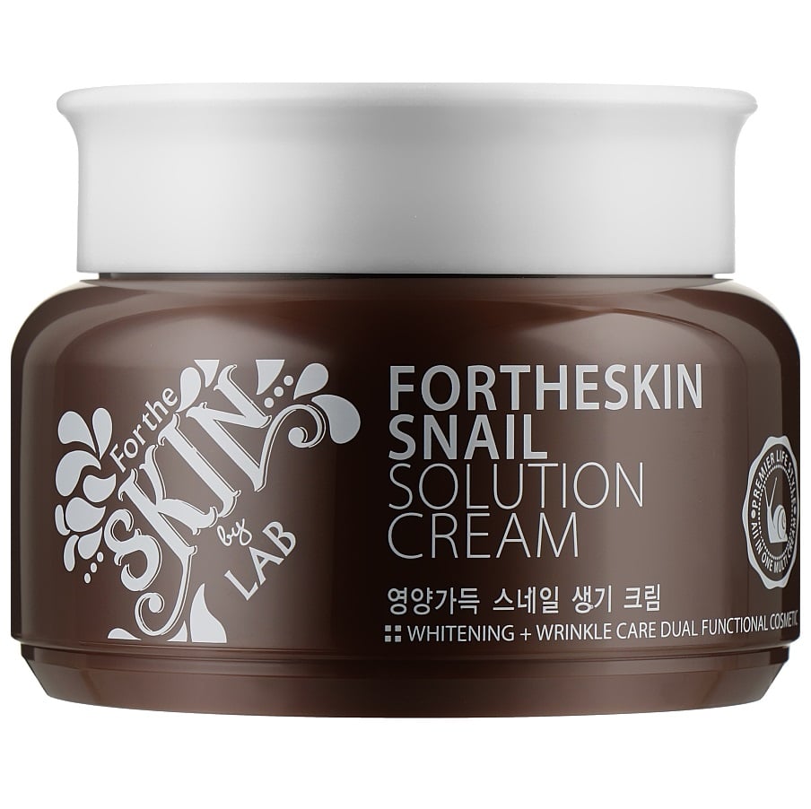 Крем для лица Fortheskin Snail Solution Cream с муцином улитки, 100 мл - фото 1