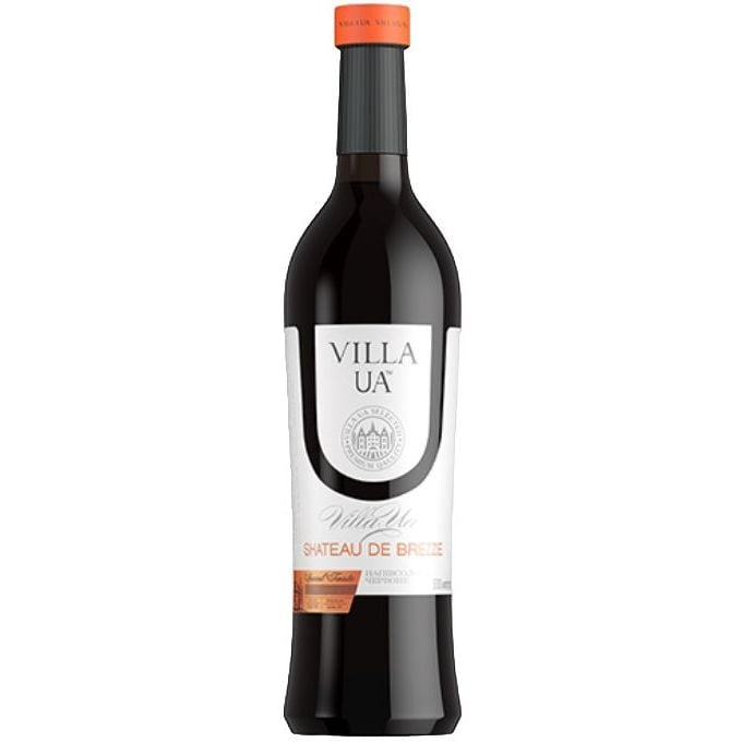 Вино Villa UA Chateau De Brezze, красное, полусладкое, 0,75 л - фото 1