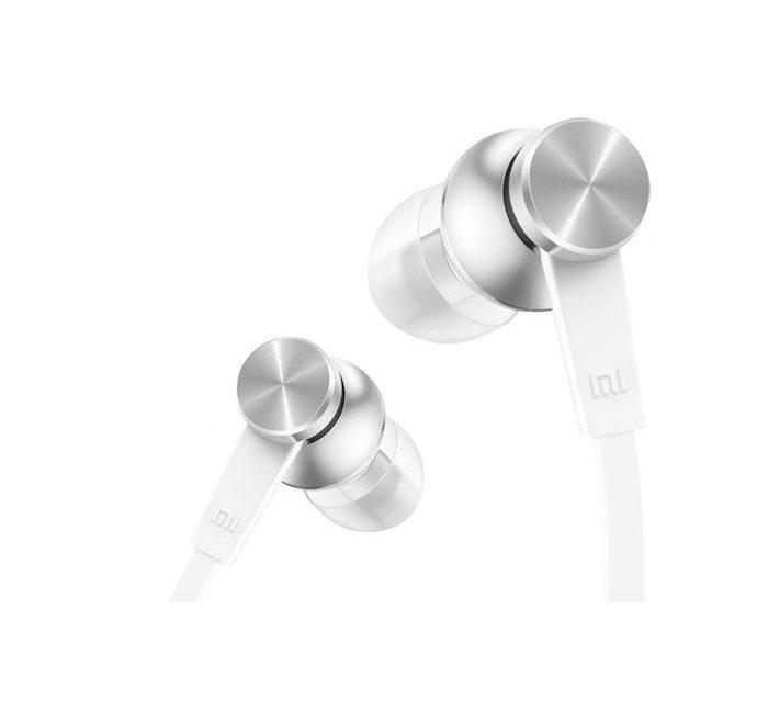 Навушники Xiaomi Mi-Earphones Basic Silver з мікрофоном - фото 3