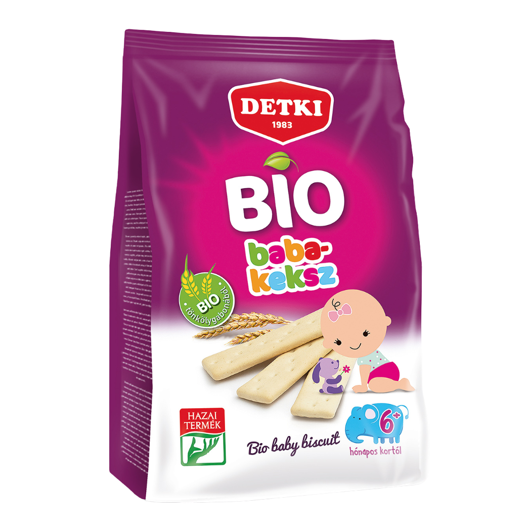Детское спельтовое печенье Detki Bio, 180 г - фото 1