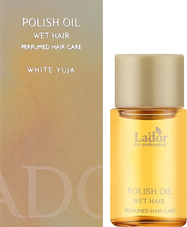 Парфумована олія для волосся Абрикос La'dor Polish Oil Wet Hair Apricot 10 мл - фото 2