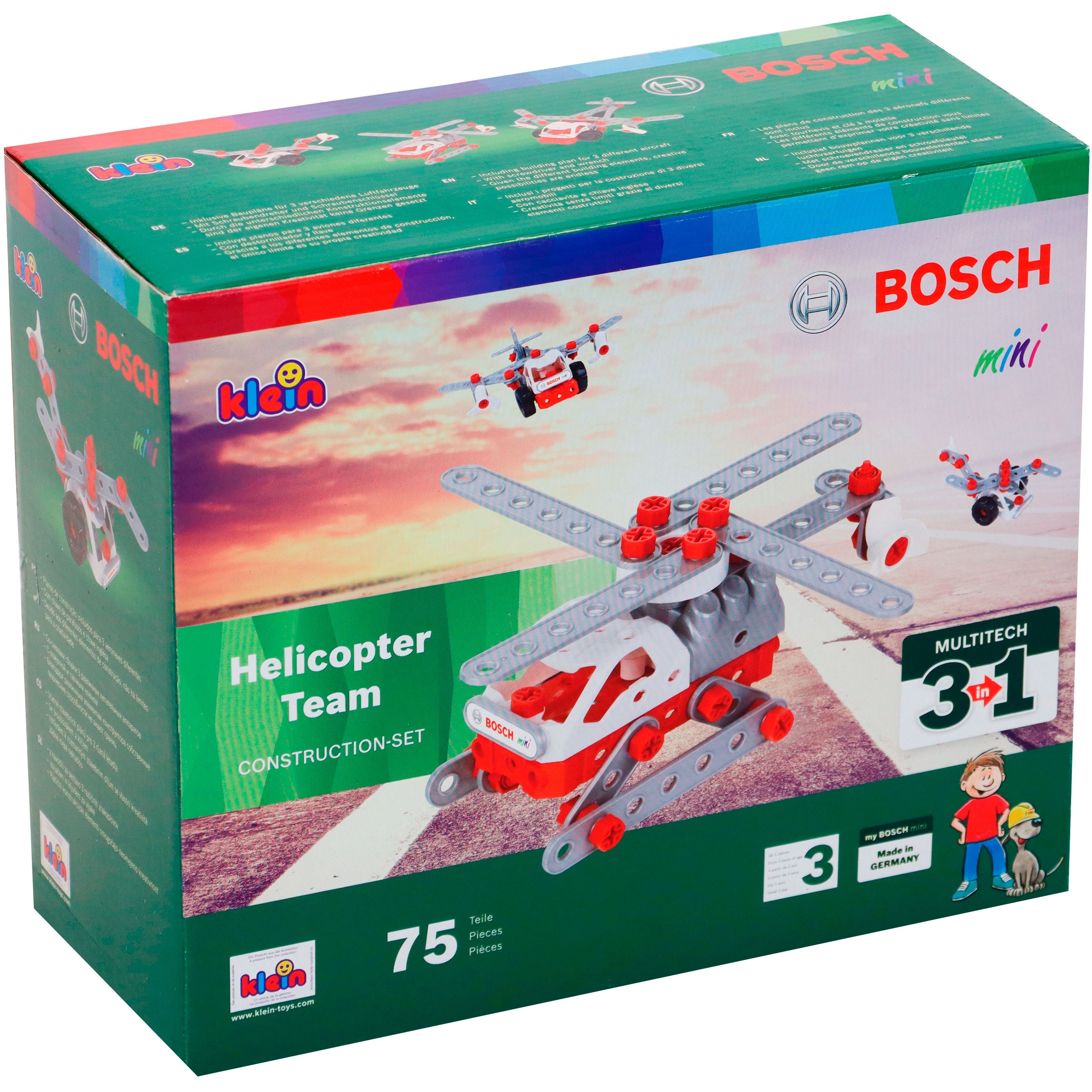 Іграшковий набір Bosch Mini гелікоптер-конструктор (8791) - фото 11