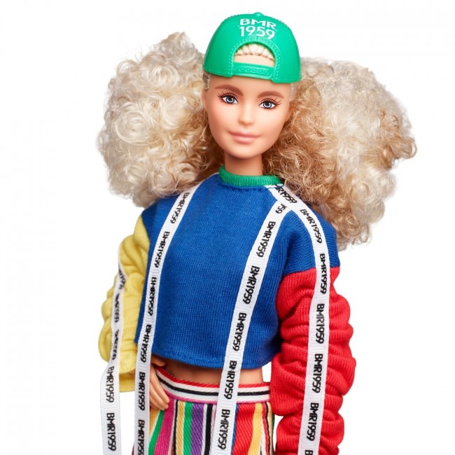 Коллекционная кукла Barbie BMR 1959 кучерявая блондинка (GHT92) - фото 4