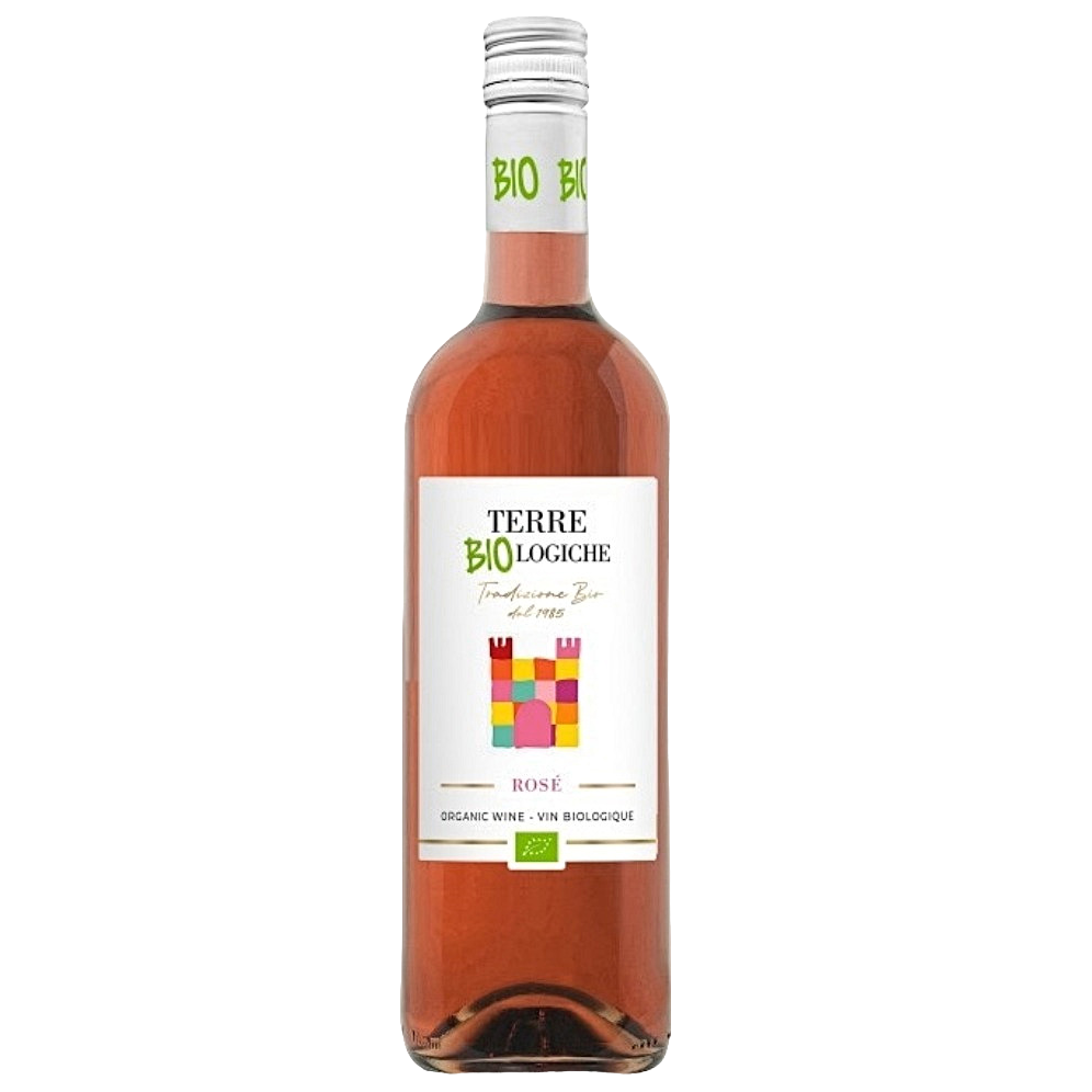 Вино Sartori Terre Biologiche Rose, розовое, сухое, 11,5%, 0,75 л - фото 1