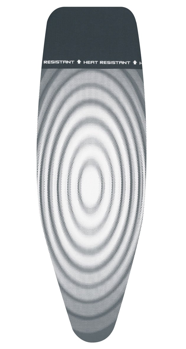 Чехол для гладильной доски Brabantia с жаростойкой зоной, D (135x45х0,2 см), черный (266782) - фото 1
