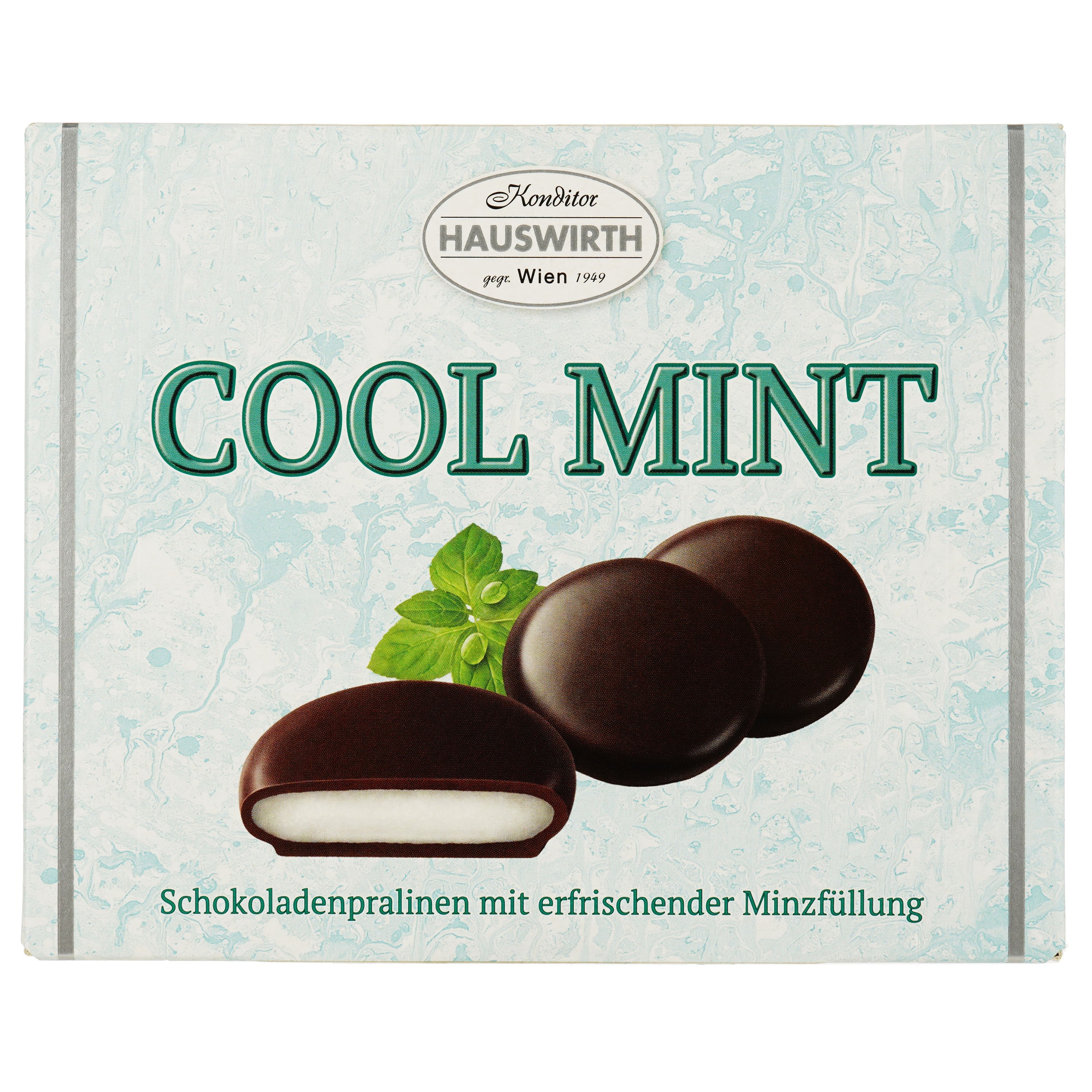 Мятный фондан Hauswirth Cool Mint в шоколаде, 135 г - фото 1