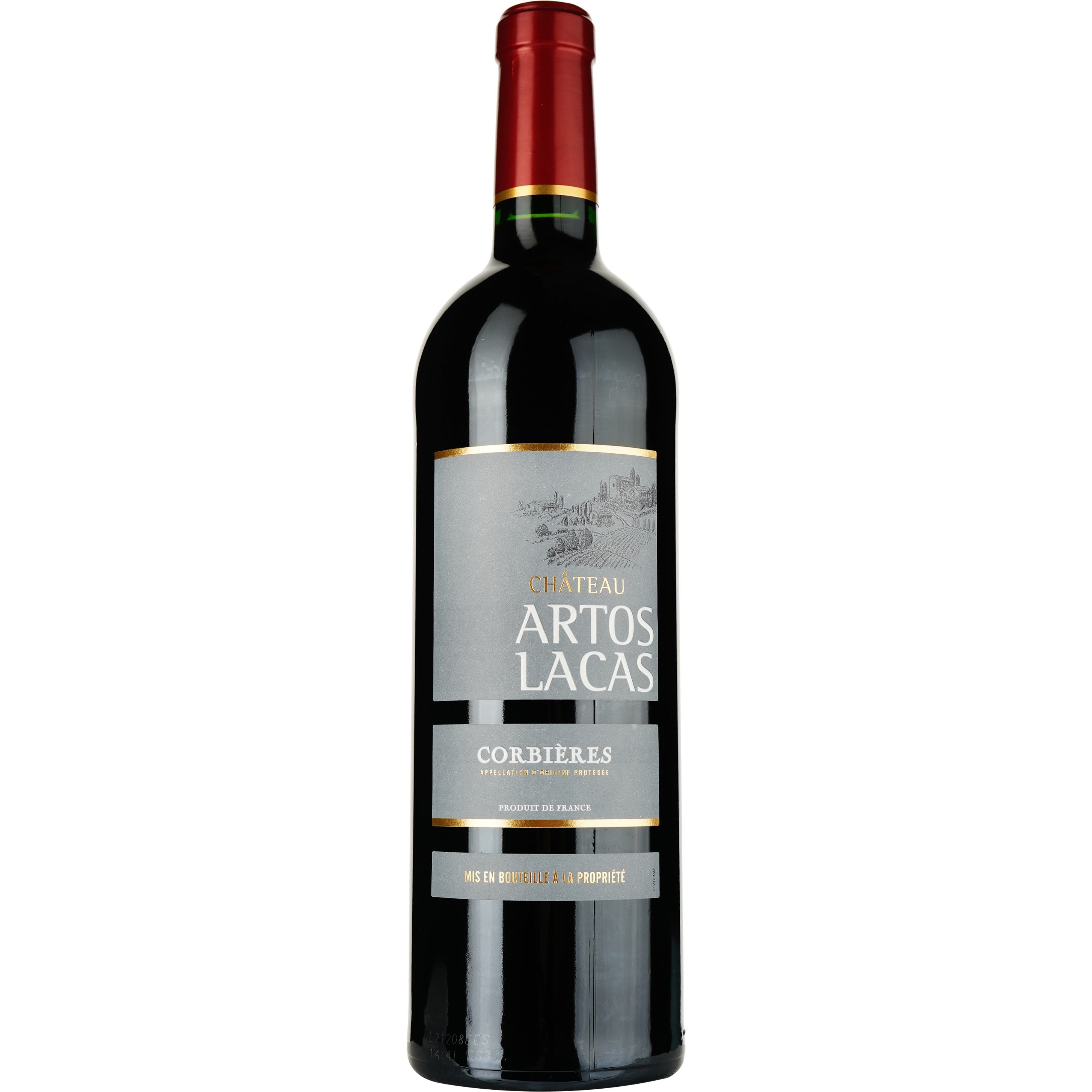 Вино Chateau Artos Lacas AOP Corbieres 2021 червоне сухе 0.75 л - фото 1