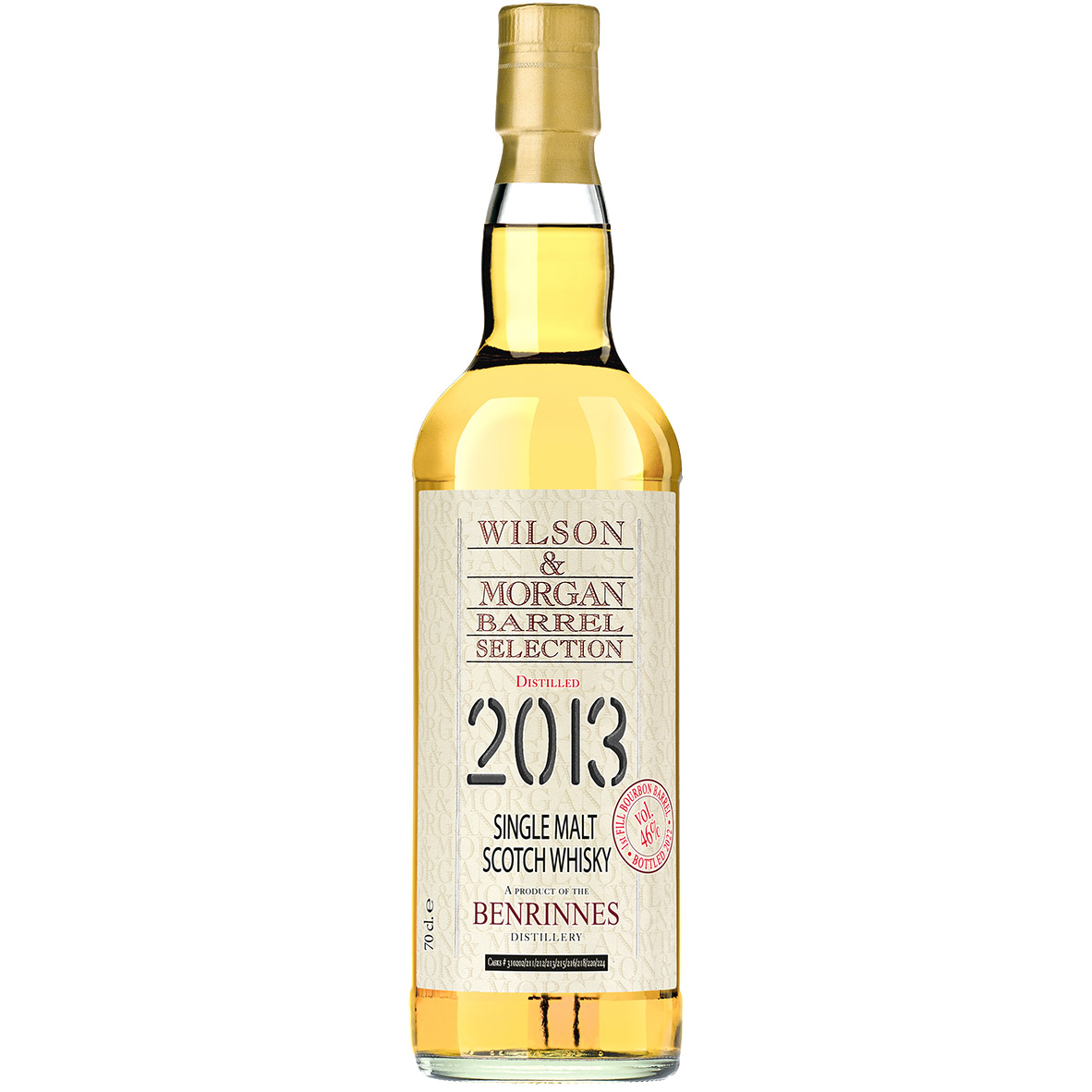 Віскі Wilson & Morgan Benrinnes Single Malt Scotch Whisky 46% 0.7 л - фото 1