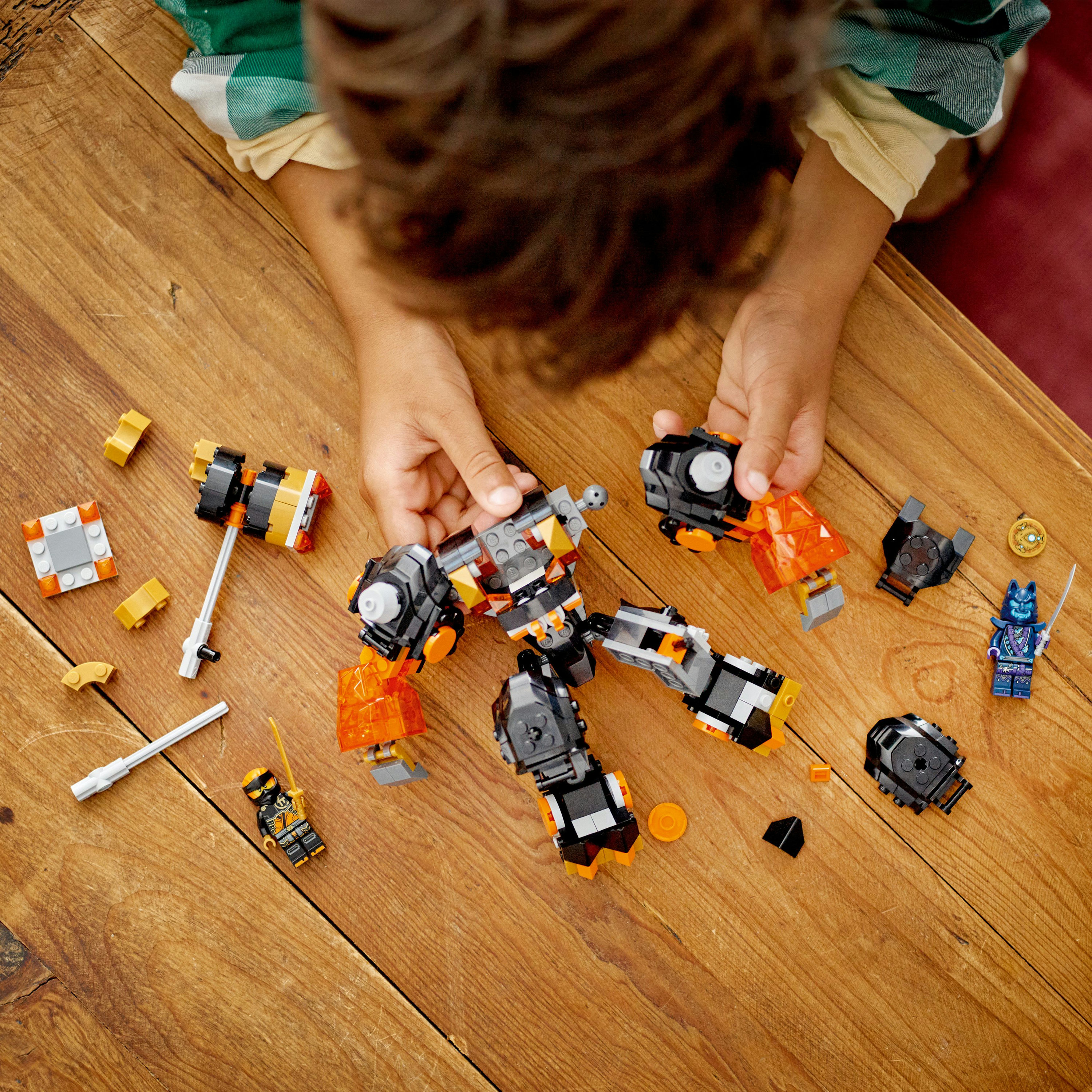 Конструктор LEGO Ninjago Робот земной стихии Коула 235 детали (71806) - фото 3