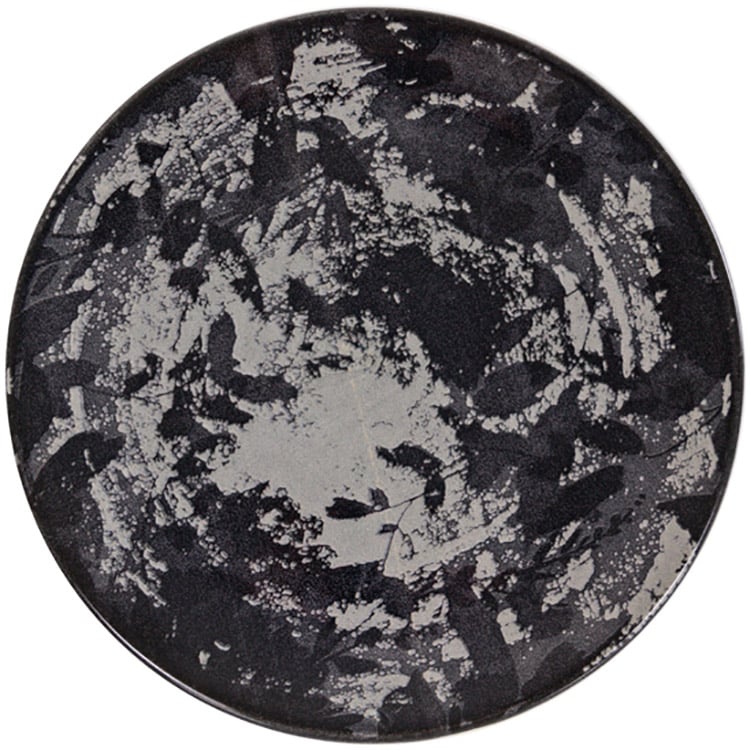 Тарелка Alba ceramics Graphite, 19 см, черная (769-021) - фото 1