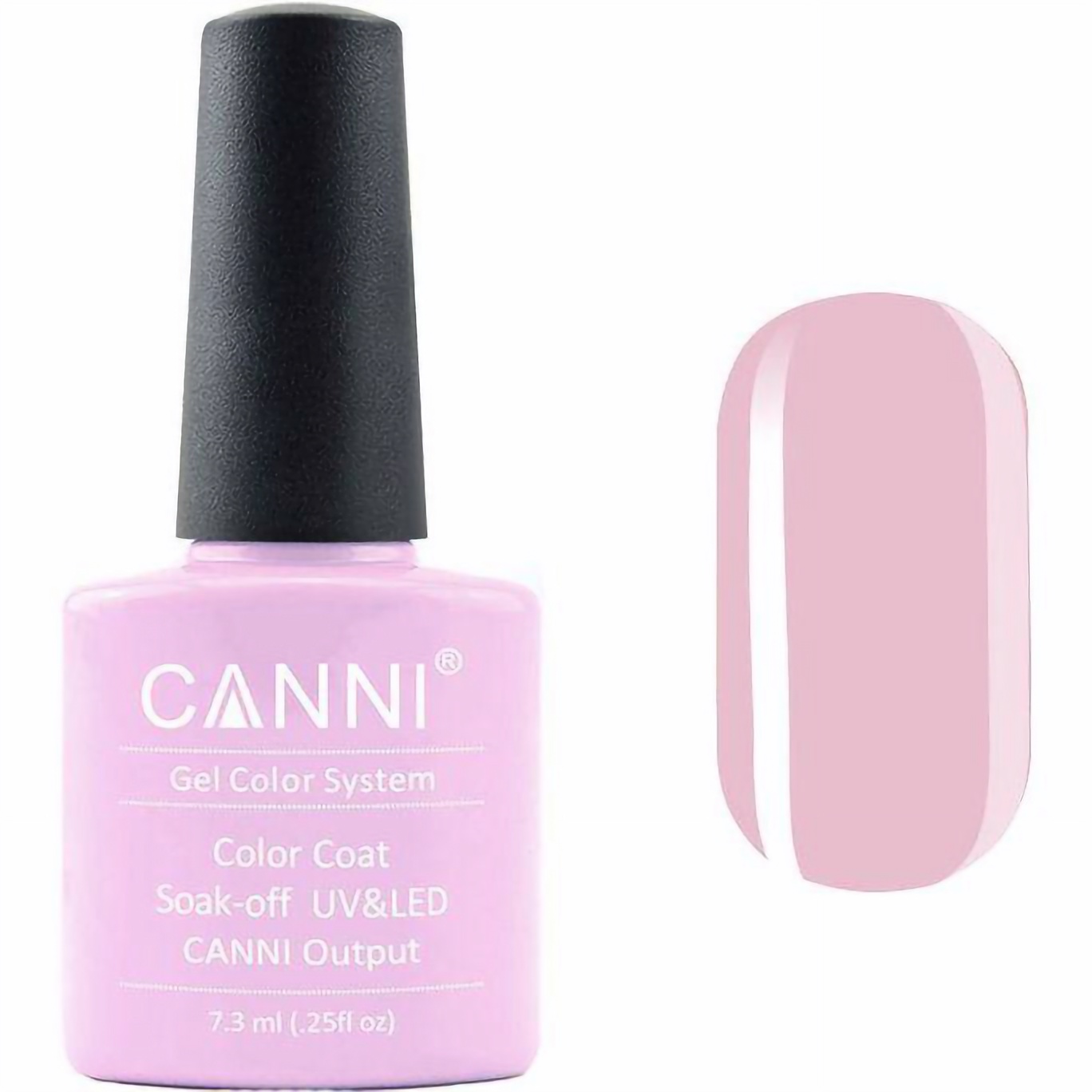 Гель-лак Canni Color Coat Soak-off UV&LED 40 темний розово-фиолетовый 7.3 мл - фото 1