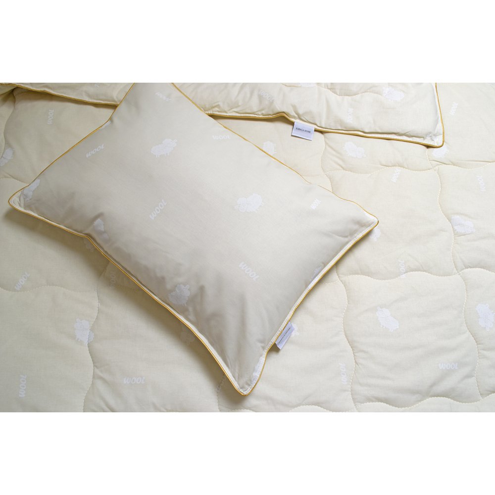Набор Karaca Home Wool, 215х155 см, 2 предмета, белый (svt-2000022279369) - фото 4