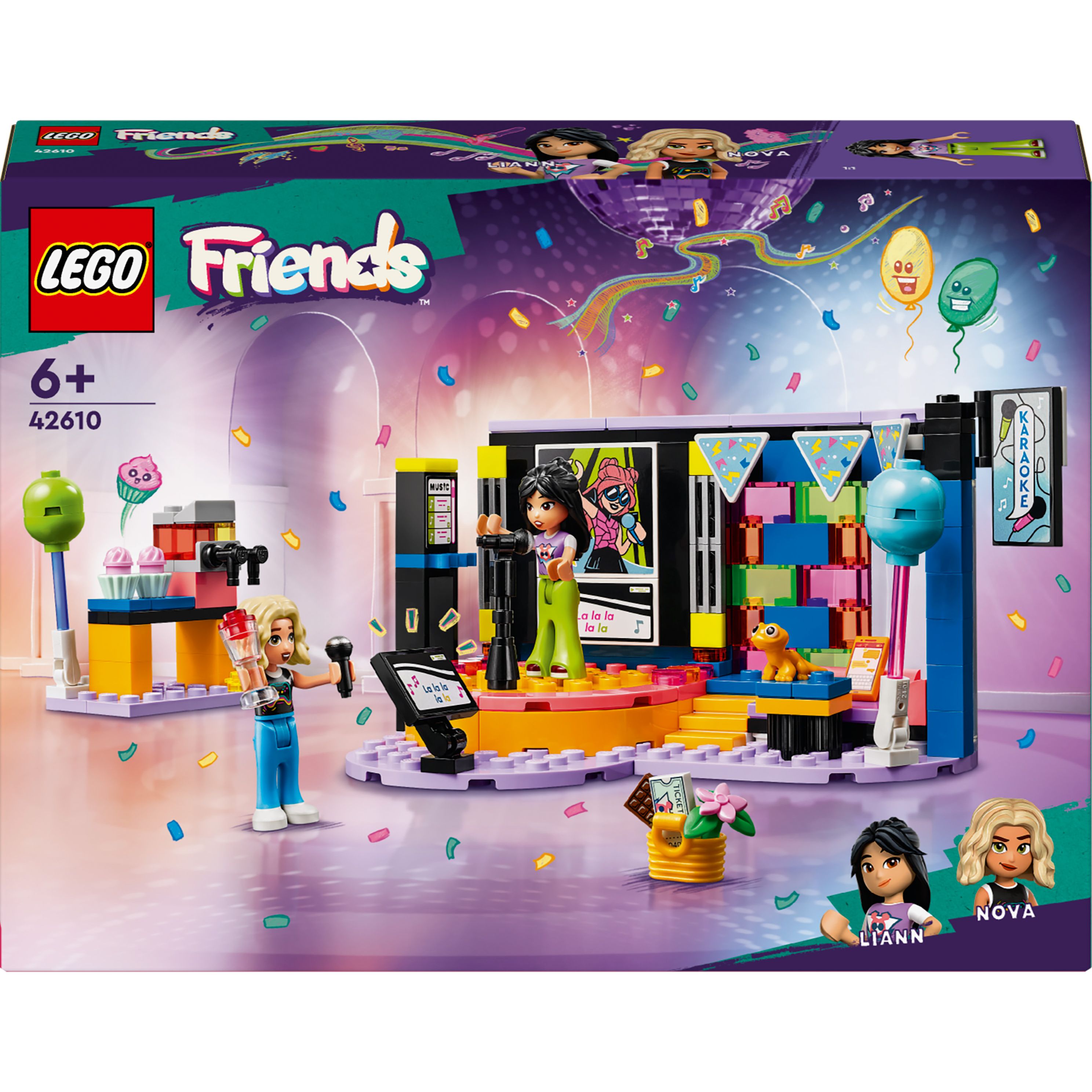 Конструктор LEGO Friends Караоке-вечеринка 196 детали (42610) - фото 1