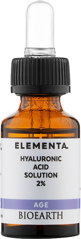 Сыворотка Bioearth Elementa AGE Hyaluronic Acid 2% 30 мл - фото 3