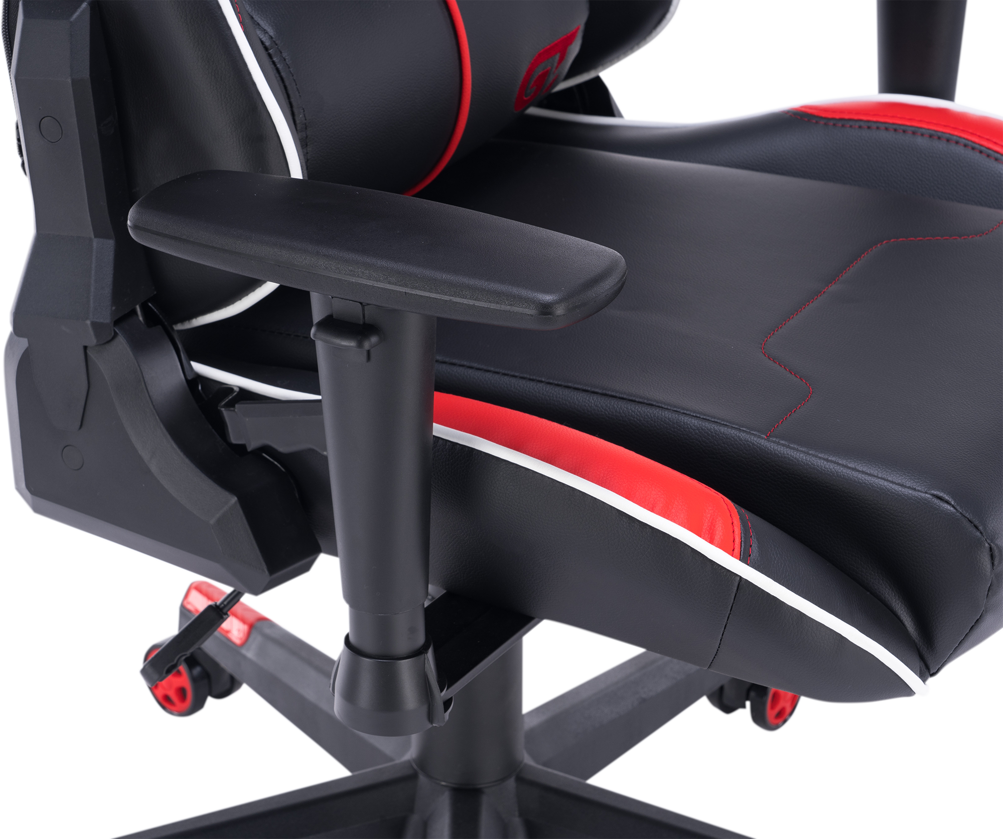 Геймерське крісло GT Racer чорне з червоним (X-2528 Black/Red) - фото 11
