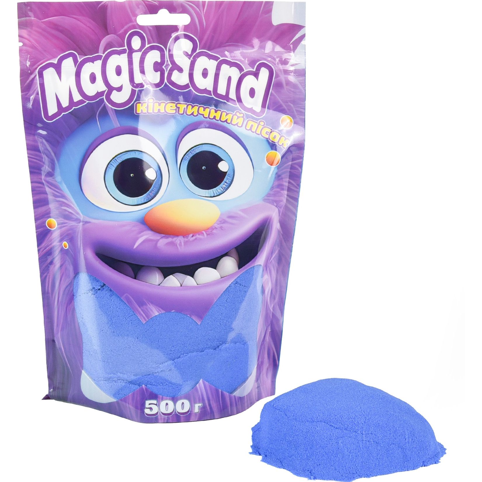 Кінетичний пісок Strateg Magic Sand синій 500 г (39403-9) - фото 1