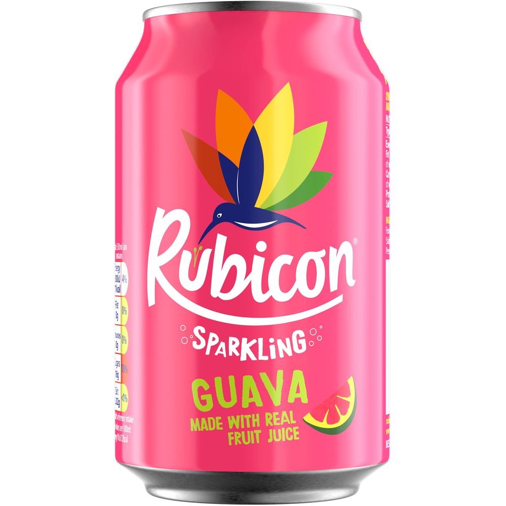 Напиток Rubicon Sparkling Guava безалкогольный 330 мл (826255) - фото 1