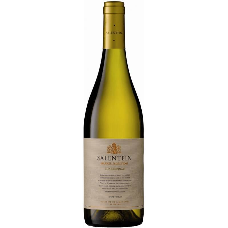 Вино Salentein Chardonnay Barrel Selection, біле, сухе, 13%, 0,75 л (15077) - фото 1