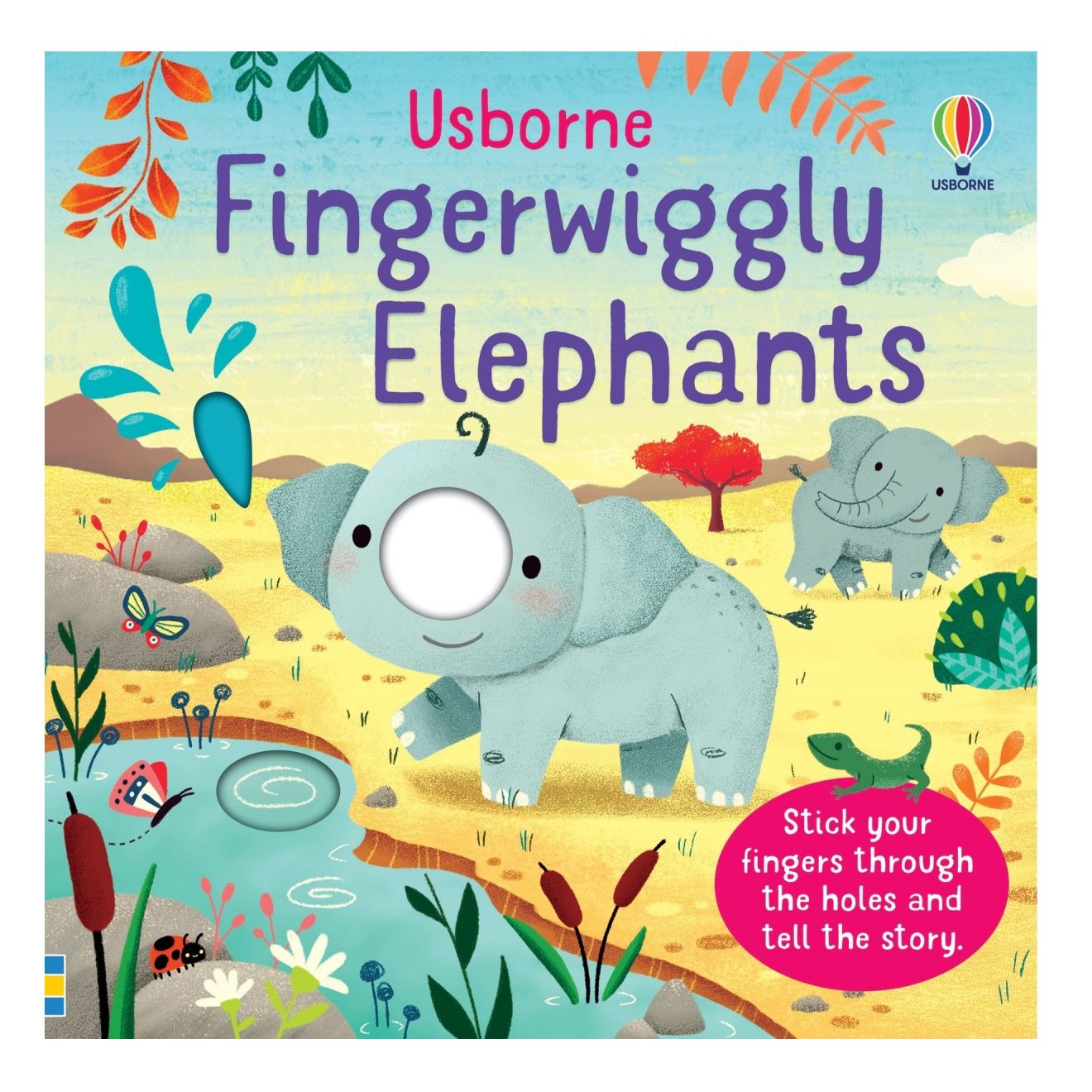 Fingerwiggly Elephants - Felicity Brooks, анг. мова (9781474986793) - фото 1