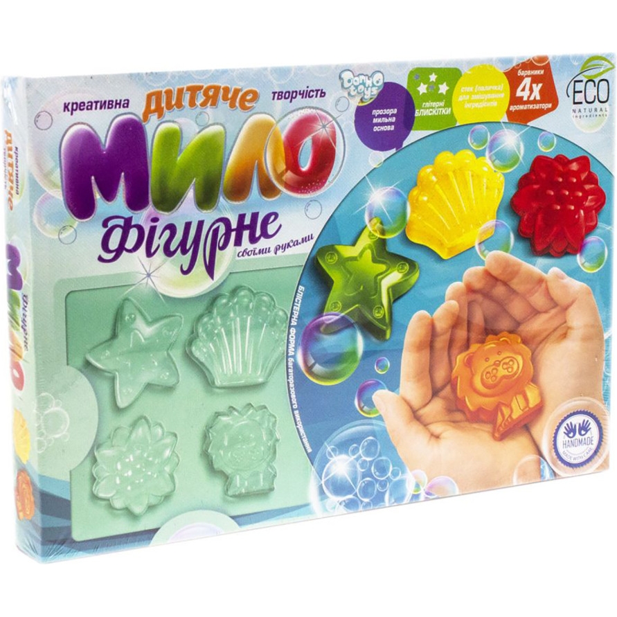 Комплект креативної творчості Danko Toys Фігурне мило (5881) DFM-01-01-03U Укр Вид 3 - фото 1