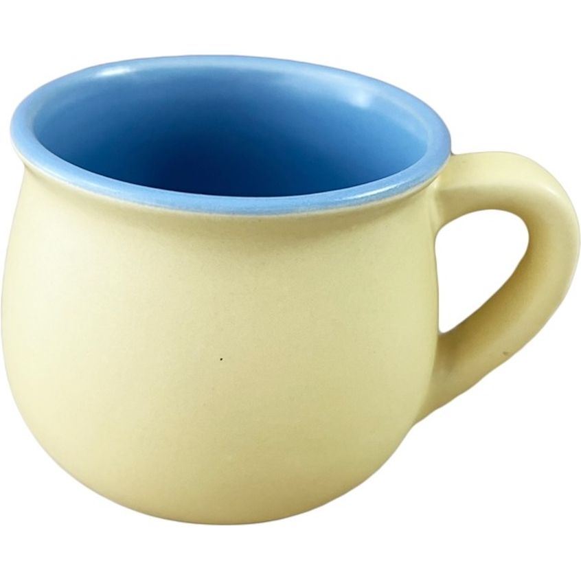 Чашка Limited Edition Milky 160 мл молочная с голубым (YF6021) - фото 1