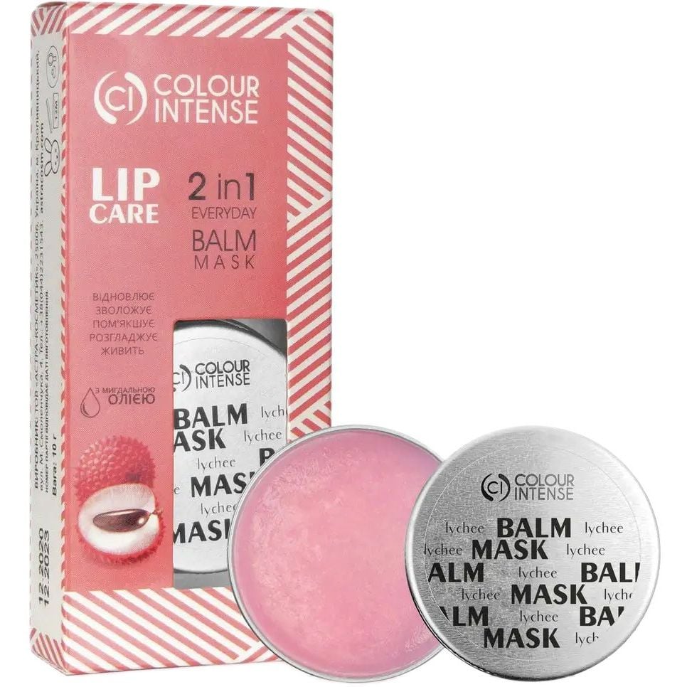 Бальзам-маска для губ Colour Intense Lip Care Питательный №09 (Личи) 10 г - фото 1