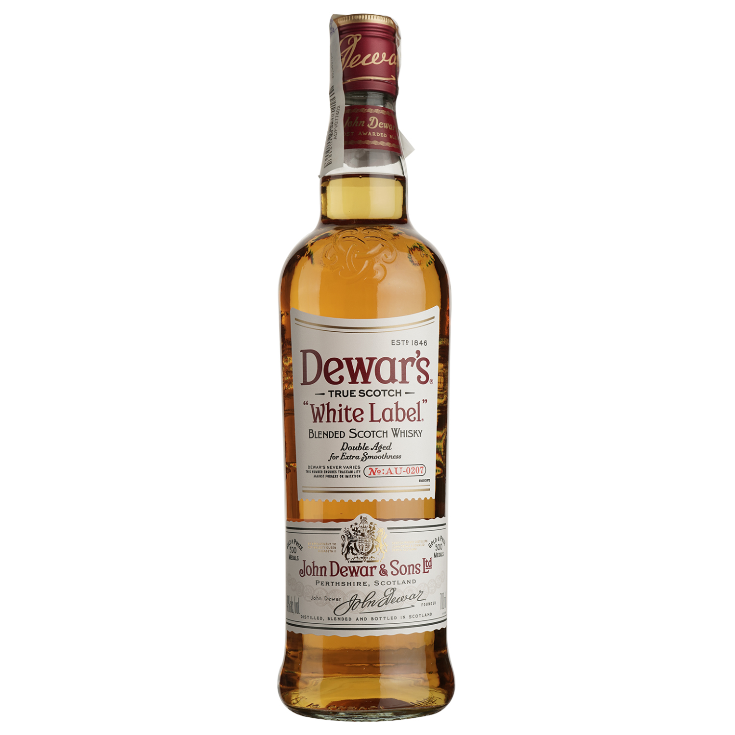 Виски Dewar's White Label от 3 лет выдержки, 0,7 л, 40% (723585) - фото 1