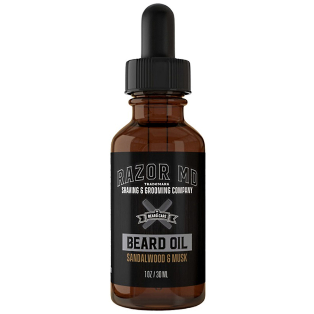 Олія для бороди Razor Beard Oil Sandalwood Musk з екстрактом сандалового дерева та мускусу 30 мл - фото 1